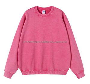 Ensemble de survêtement en molleton 100% coton 420 g/m², sweat-shirt à manches longues surdimensionné, tie-dye vintage, ensemble de sweat-shirt pour homme, logo personnalisé - Product Image 4