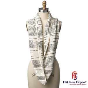 Fabricante de Bufandas Cuadradas Estampadas Personalizadas de Primera Calidad, Bufanda de Moda de Marca Privada, Proveedor de Fábrica Textil OEM ODM en India - Product Image 1