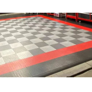 Suelo Vinílico de PVC Antideslizante de Alta Resistencia para Interiores, Diseño Minimalista para Taller, en Azul, Verde, Rojo, Amarillo, Gris, Negro - Product Image 5