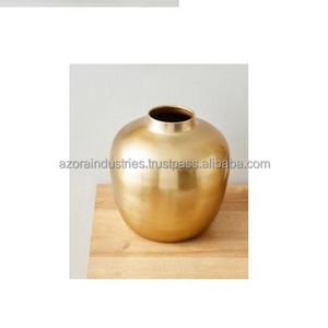 Azora Industries Vase à fleurs durable pour l'intérieur et l'extérieur Vases en métal inoxydable au design personnalisé pour mariages et événements - Product Image 2