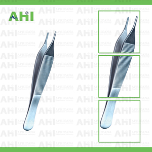 Pinces à dissection AHI droites, taille personnalisée, instrument chirurgical de précision manuel, certifié CE, pour usage en soins intensifs, fabriqué au Pakistan - Product Image 6