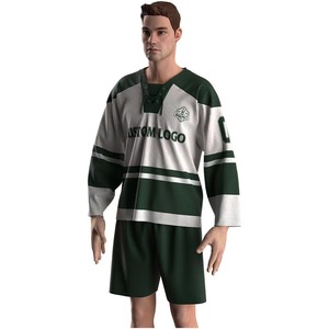 Premium Ice Hockey Jerseys Custom Sports Uniforms High Performance Fabric For Professional Clubs And Teams Supply - Product Image 6