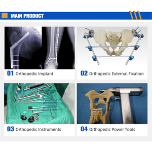 ชุดอุปกรณ์ยึดตรึงกระดูกภายนอกพร้อมตัวเชื่อมแท่งเหล็ก ชุดเครื่องมือผ่าตัด สแตนเลสสตีล มาตรฐานทางการแพทย์ CE ISO - Product Image 6
