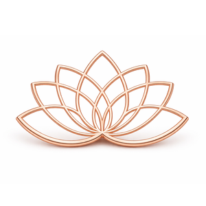 Pin de Flor de Loto Blanco Personalizado, Recuerdo Religioso Budista Hindú Tradicional - Product Image 3