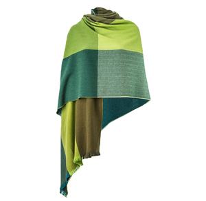 Chal de Lana de Cachemira y Seda de Alta Calidad para Mujer, Estilo Geométrico, Bufanda de Moda, Accesorios - Product Image 2