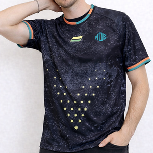 Maillot de football américain pour homme, sublimation, performance, respirant, polyester, entraînement sportif, OEM, chemises de sport personnalisées - Product Image 6