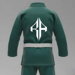 Uniformes de Jiu-Jitsu de haute qualité à manches longues pour unisexe, impression personnalisée, 100% coton, par RIVIAN ATLANTIC - Product Image 2