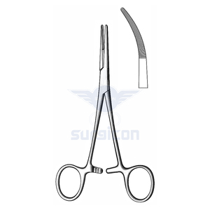Pinza hemostática quirúrgica Kelly Artery Forcep Delicate de 14 cm / 5-1/2 pulgadas, curvada, de acero inoxidable de primera calidad, para trabajos de precisión. - Product Image 1
