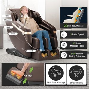 Fauteuil de massage électrique à points fixes pour le corps entier, best-seller, pratique pour un usage quotidien, avec fonction massage des doigts, idéal pour canapé et fauteuil. - Product Image 3