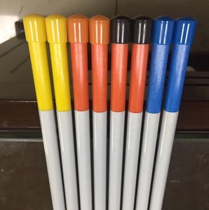 เสาสะท้อนแสงสำหรับทางรถวิ่ง ทำจากไฟเบอร์กลาสเสริมแรง (FRP) สีส้ม ขนาด 1/4 นิ้ว x 3 ฟุต เสาสำหรับหิมะ ทำจากไฟเบอร์กลาส (GRP) - Product Image 3