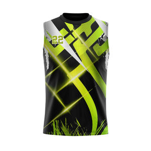 Camisetas de fútbol americano a la americana personalizadas Compression 7 on 7, uniformes de equipo totalmente sublimados, transpirables y ligeros para hombres y mujeres. - Product Image 3