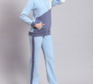 Conjunto Deportivo de Dos Piezas para Mujer, Sudadera Holgada y Pantalones con Cintura Elástica, para Gimnasio, Entrenamientos y Uso Diario - Product Image 6