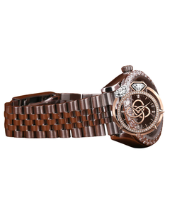 Luxury <b>Automatic</b> Moissanite Diamond Watch Men Full VVS Stone Stainless Steel Watch - Product Image 2