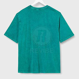 เสื้อยืดคุณภาพสูง ระบายอากาศได้ดี สั่งทำได้ตามต้องการ ราคาดีที่สุด พิมพ์โลโก้ตามสั่ง เสื้อยืดขายดีแบบฟอกสี - Product Image 2