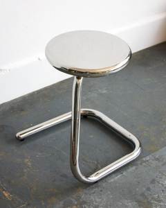 Hot Selling Powder Coated Metal <b>Stool</b> Modern Round Accent Chair For Home Cafe Decor Furniture Use - Product Image 4