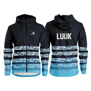 Professional Sublimated Nylon Coated Hooded Windbreaker <b>Jacket</b> Custom Outdoor Sports <b>Rain</b> <b>Jacket</b> with OEM ODM Service - Product Image 3