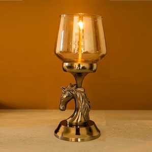 <b>Silver</b> Seahorse Pillar Candle Holder Aluminum Metal <b>Candlestick</b> Stand for Coastal Home Decor & Wedding Centerpiece - Product Image 4