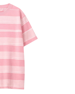 T-shirt personnalisé rose pour homme, 100 % coton, col rond, manches courtes, décontracté, streetwear d'été, écologique, séchage rapide, fabricant OEM, fournisseur - Product Image 4