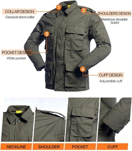 Ensemble veste et pantalon de camouflage professionnel pour la chasse et la randonnée, durable, pour activités de plein air, fabricant premium, commandes en gros - Product Image 4