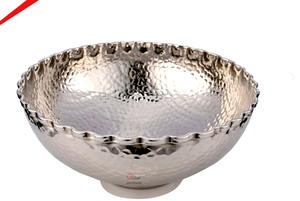 2026 Elegante Tazón Grande de Acero Inoxidable Hecho a Mano con el Mejor Diseño, Ecológico, Más Vendido, para Ensaladas y Frutas, para el Hogar - Product Image 2