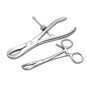 1 unidad Pinza de reducción de falanges dentadas, Pinza de sujeción ósea, Autoclavable, Acero inoxidable, Ortopedia, CE ISO, By Grip Surgical - Product Image 5