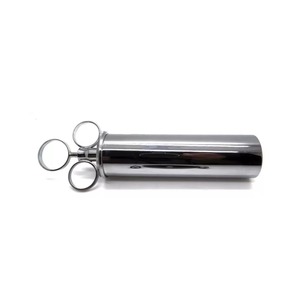 Jeringa Quirúrgica Veterinaria de Acero Inoxidable de Primera Calidad, de Una Pieza, para Enema de Oído, 8oz, Instrumento Quirúrgico Veterinario para Limpieza de Oídos, CE - Product Image 5