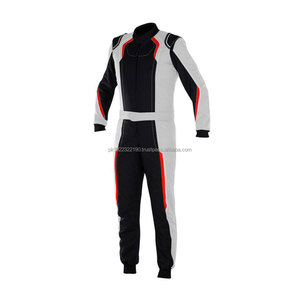 Traje de Carreras de Motos y Automóviles, Traje de Carreras de Karts, Transpirable, Talla Grande, Ropa Deportiva, % Algodón, Ignífugo, Anti-UV, Secado Rápido, Unisex - Product Image 6
