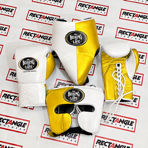 ชุดอุปกรณ์ฝึกซ้อมมวย ไม่มีมวยไม่ใช่ชีวิต ชุดอุปกรณ์ MMA สำหรับการฝึกซ้อม  ประกอบด้วย ถุงมือ  หมวกป้องกันศีรษะ  สนับแข้ง  อุปกรณ์ป้องกันอวัยวะเพศ  อุปกรณ์ฝึกซ้อมคิกบ็อกซิ่ง - Product Image 1