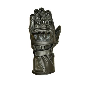 Gants de course moto en cuir sur mesure |   Gants de protection anti-choc pour les poignets, avec paume antidérapante, imperméables, protection UV et réglables - Product Image 6