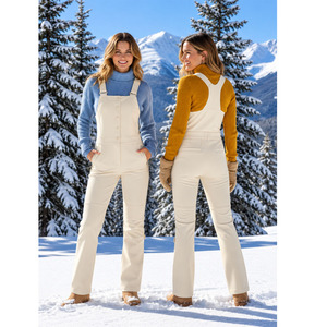 Pantalon de ski pour femme personnalisé, imperméable, coupe-vent, softshell, isolé, combinaison de neige, pantalon d'hiver pour activités de plein air, combinaison de snowboard - Product Image 5