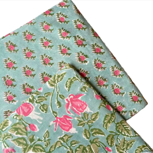 Juego de Ropa de Cama de Algodón 100% Tejido Estampado Ajustable y Ecológico, Funda de Edredón y Funda de Almohada - Product Image 1