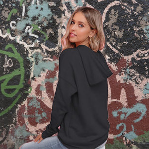 Sudadera con capucha y cremallera para hombre y mujer, 300 GSM, suave, de manga larga, para deportes, descanso, exterior, cálida, informal - Product Image 6