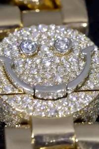 Cadena cubana de moissanita chapada en oro de 14k de 18MM en plata 925 con cierre pesado estilo Hip Hop, collar Miami para raperos a precio mayorista - Product Image 5