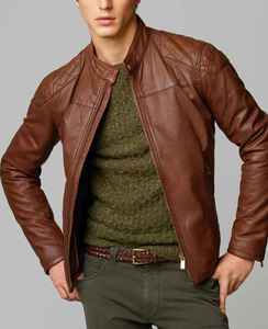 Comfortable Eco-Friendly Polyester/Cotton Bomber <b>Jacket</b> for <b>Men</b> with Windproof Features Relaxed Fit <b>Summer</b> Casual Style - Product Image 3