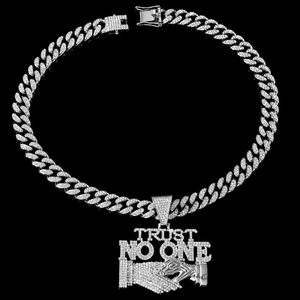 Prix de gros Pendentif chaîne de luxe fantaisie Hip Hop en argent sterling 925 entièrement serti de moissanite, design personnalisé - Product Image 2