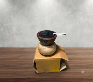 Quemador de Incienso de Sándalo Hecho a Mano, Duradero, con Rejilla Metálica, Difusor Aromático de Bakhoor y Salvia Blanca para Uso en Todas las Estaciones - Product Image 2