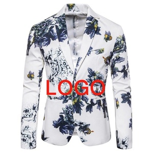 Vêtements tendance d'hiver de haute qualité pour hommes veste en tricot avec logo personnalisé vente en gros de blazers d'hiver à la mode grande taille BD - Product Image 5