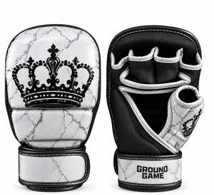 Guantes de MMA de Última Moda en Cuero Genuino para Protección de Manos, con Correa de Muñeca Ajustable con Cierre de Velcro, para Artes Marciales y Boxeo - Product Image 3