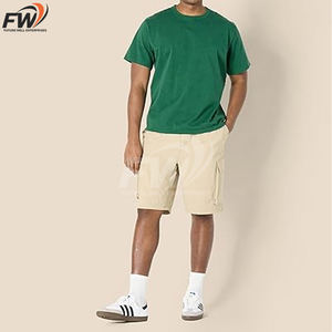 Camiseta de Hombre de Lujo OEM, 100% Algodón, Cuello Redondo, Hombros Caídos, Diseño de Logotipo Personalizado para Fitness, Logotipo Personalizable - Product Image 4