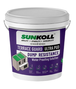 SUNKOLL TERRACE PUD Solution d'étanchéité polyuréthane ultra-résistante à l'humidité, revêtement liquide, fibres acryliques nano, brosse pour toiture - Product Image 2
