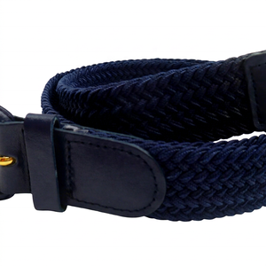 Ceinture décontractée en toile pour homme, en polyester, avec boucle ardillon, largeur 3,0 cm, ceinture en toile tressée en nylon pour homme - Product Image 1