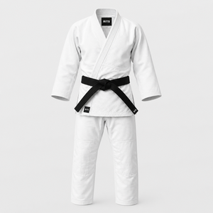 Uniforme de BJJ RITS Azul para Adultos Unisex, 100% Algodón, Duradero, Teñido Liso, Corte Regular, Precio al por Mayor, Económico, Superventas, OEM - Product Image 6