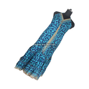 Nuevo Vestido de Seda Sari Indio Vintage para Damas, Elegante Vestido de Noche Bohemio de Manga Larga, Tendencia en el Mercado Italiano para Cenas Femeninas - Product Image 1
