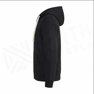 Hoodie surdimensionné élégant pour homme, design vintage délavé avec poche avant, confortable, personnalisable pour l'hiver. - Product Image 4