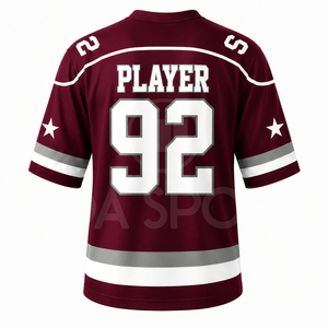 Uniforme de Lacrosse para Adultos, Jersey Deportivo Personalizado con Nombre del Equipo, Ropa Deportiva Transpirable y Ecológica, Proveedor Mayorista de Fábrica - Product Image 3
