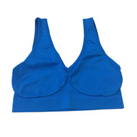 Soutien-gorge de sport pour femme, sans couture, à maintien élevé, séchage rapide, léger, en Spandex/Nylon de haute qualité, col en V, personnalisable