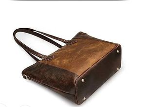 Bolso Tote de Cuero Genuino de Lujo, Resistente al Agua, Reutilizable, de Gran Capacidad, con Cierre de Cremallera, Correa para el Hombro para Mujer, Diseño de Halloween - Product Image 6