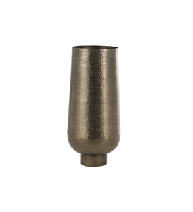 Vase à fleurs en métal design tendance, finition argentée, meilleur porte-fleurs, classique et élégant - Product Image 5