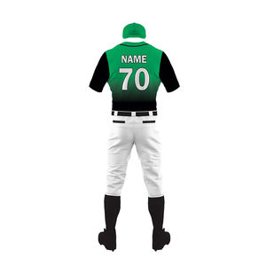 Uniforme de Béisbol Unisex de la Mejor Calidad, Talla Grande, Transpirable, Antibacterial, Absorbe la Humedad, Ropa de Equipo, Diseño Personalizado, Logotipo del Club - Product Image 3