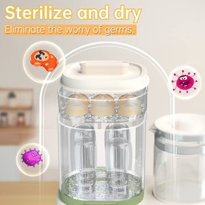 Chauffe-biberon multifonction avec stérilisateur, sécheuse et bouilloire à eau de 44 oz - Product Image 3
